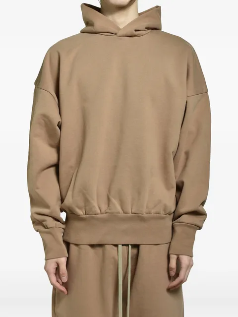 drop-shoulder balloon hoodie