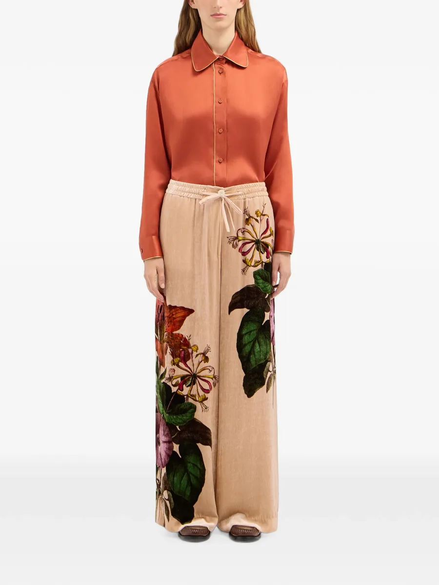 Kandox floral-print trousers 3