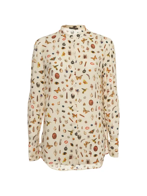 Obsession print blouse