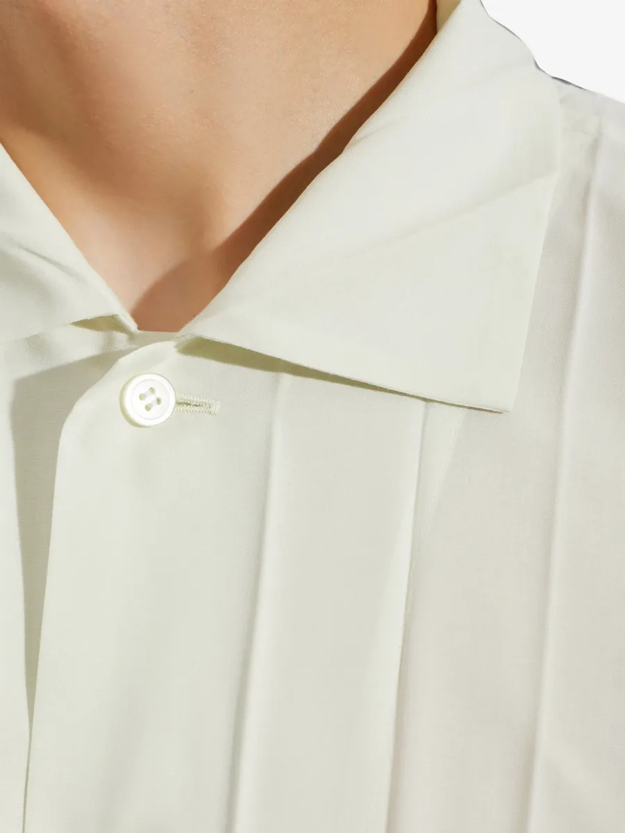 pleated short-sleeve shirt 5