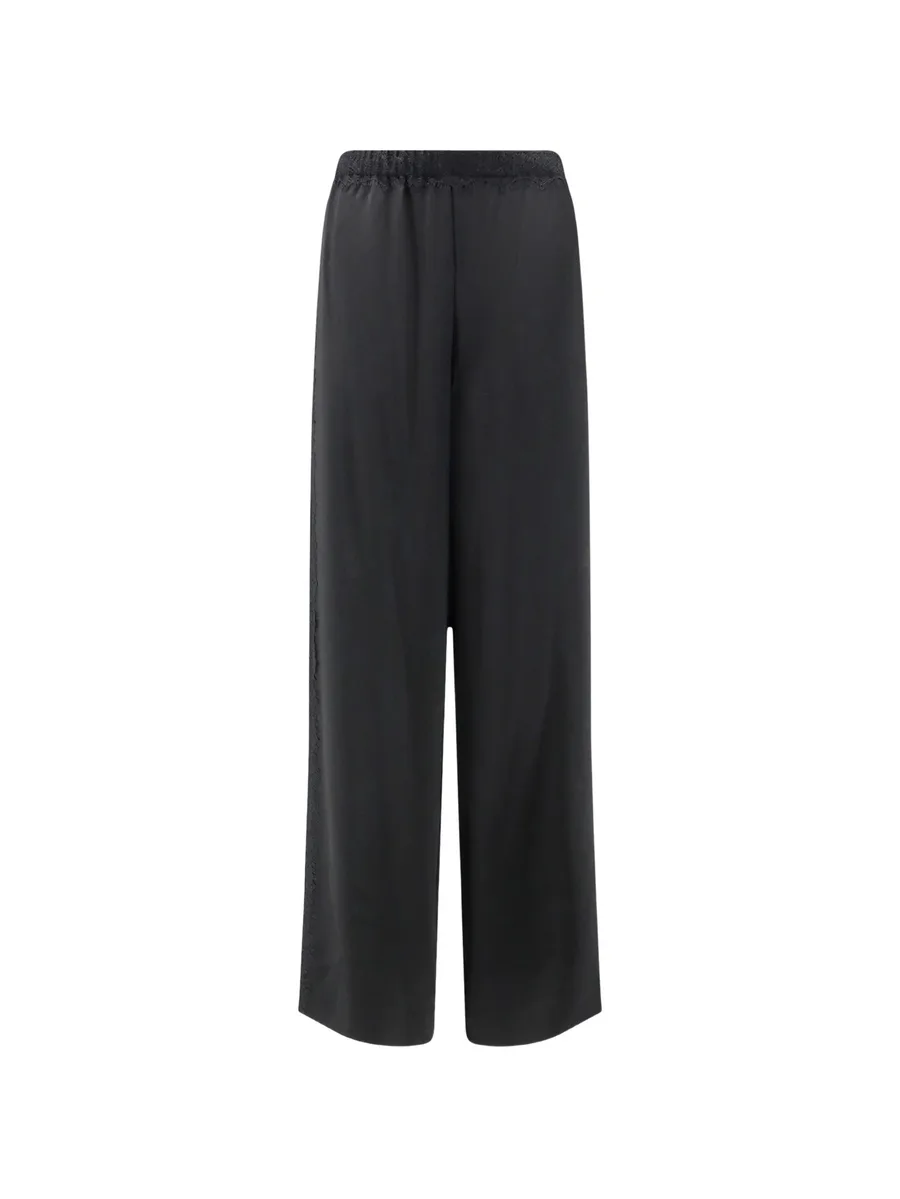 lace-trim palazzo pants 1