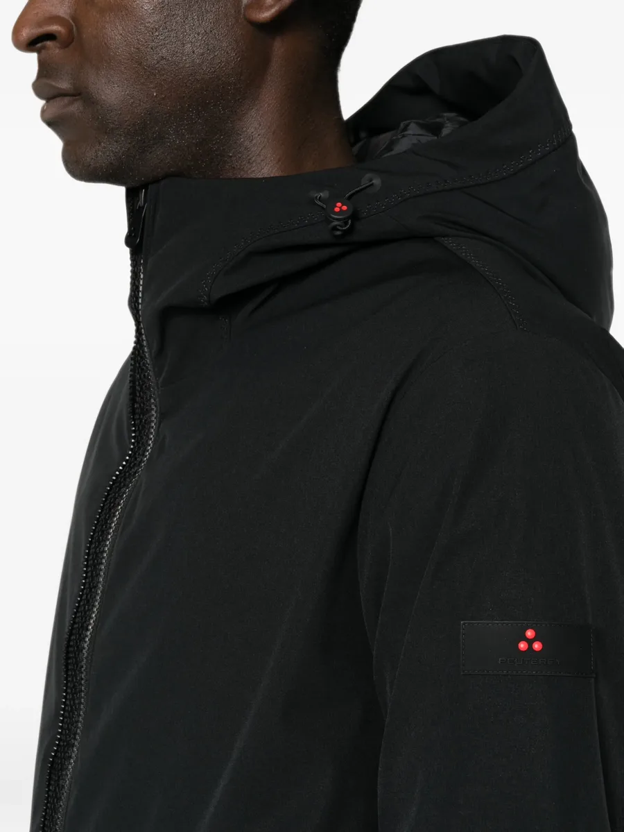 hooded zip-up coat 5