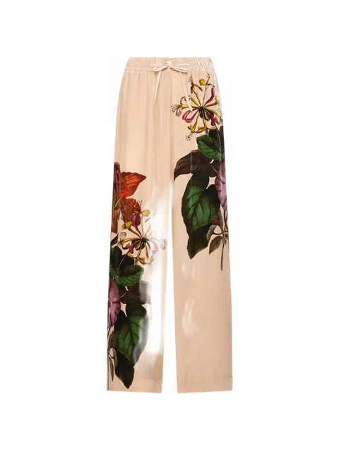 Kandox floral-print trousers
