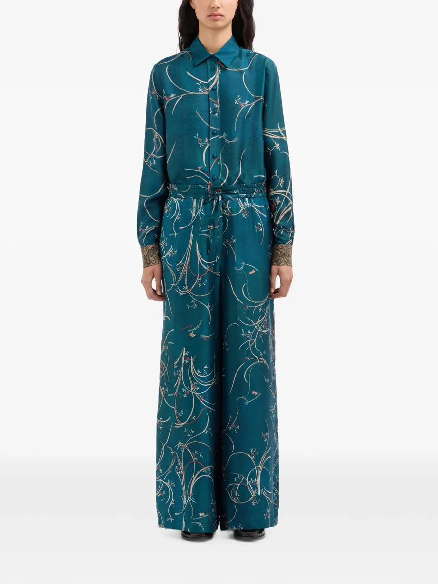 Aloe patterned trousers 3