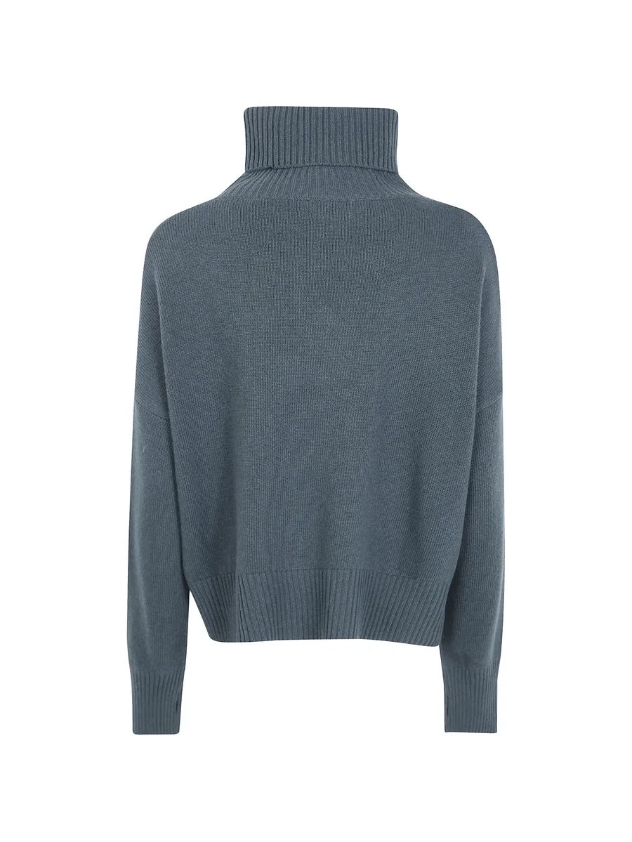 roll-neck knitted sweater 2