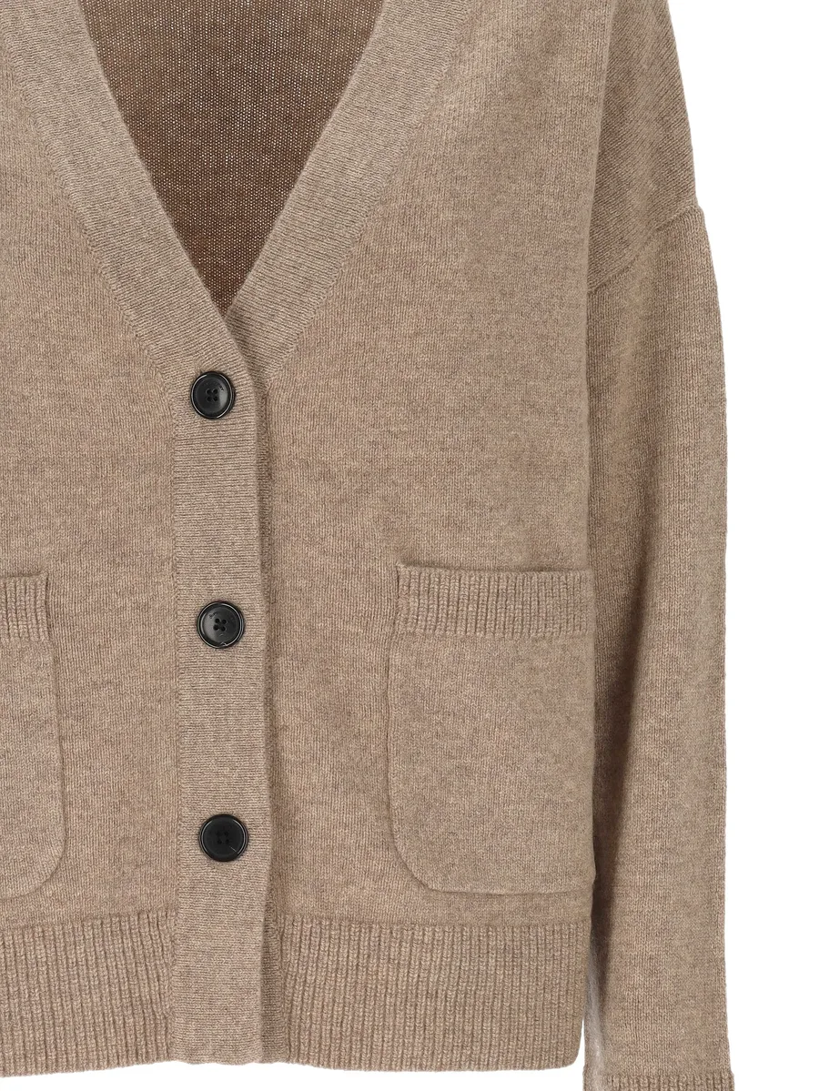 V-neck button-up cardigan 3