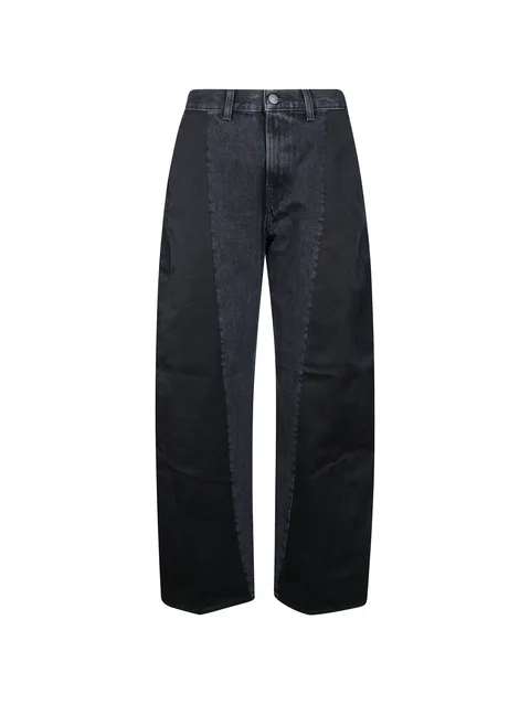 Clyde panelled jeans