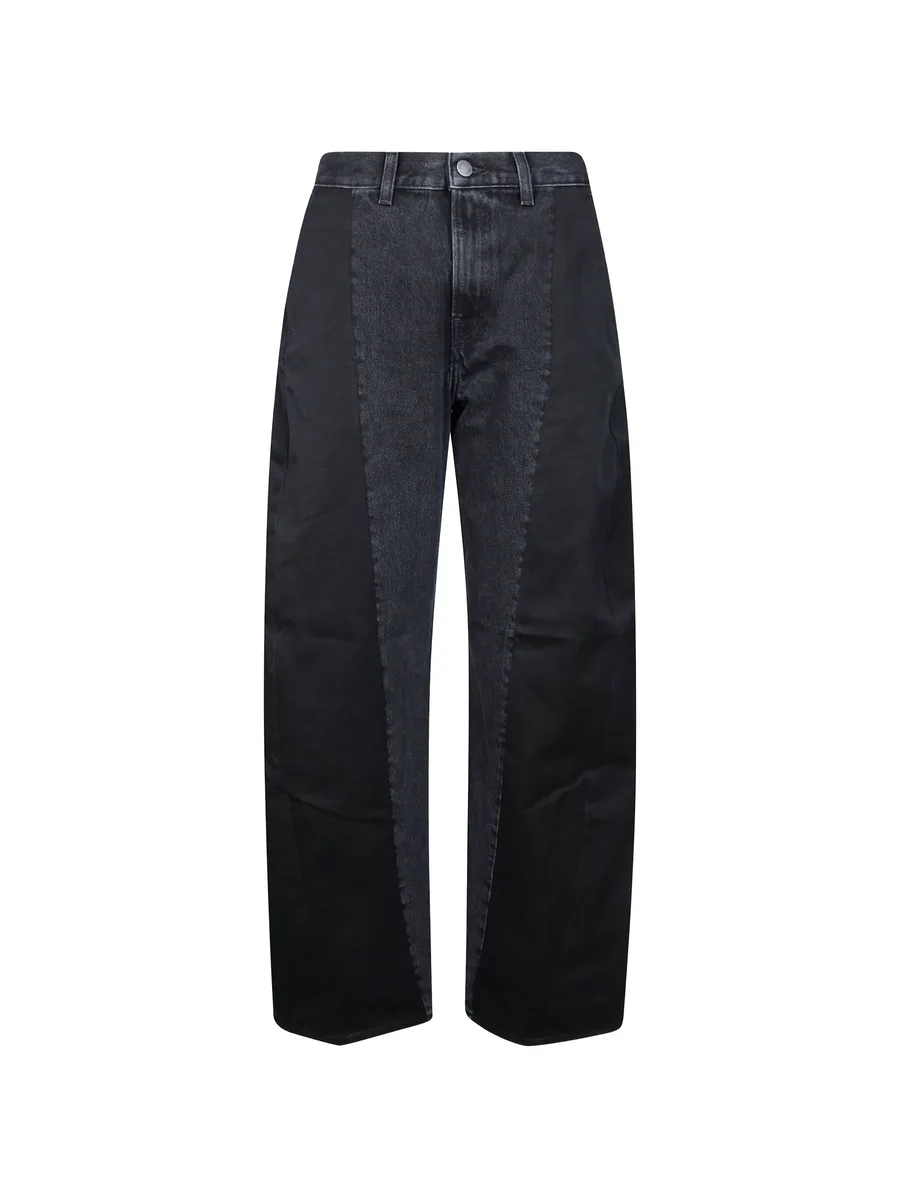 Clyde panelled jeans 1