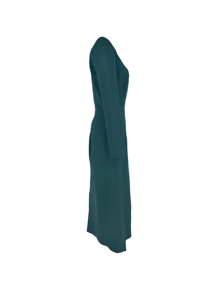 long-sleeve midi dress 3
