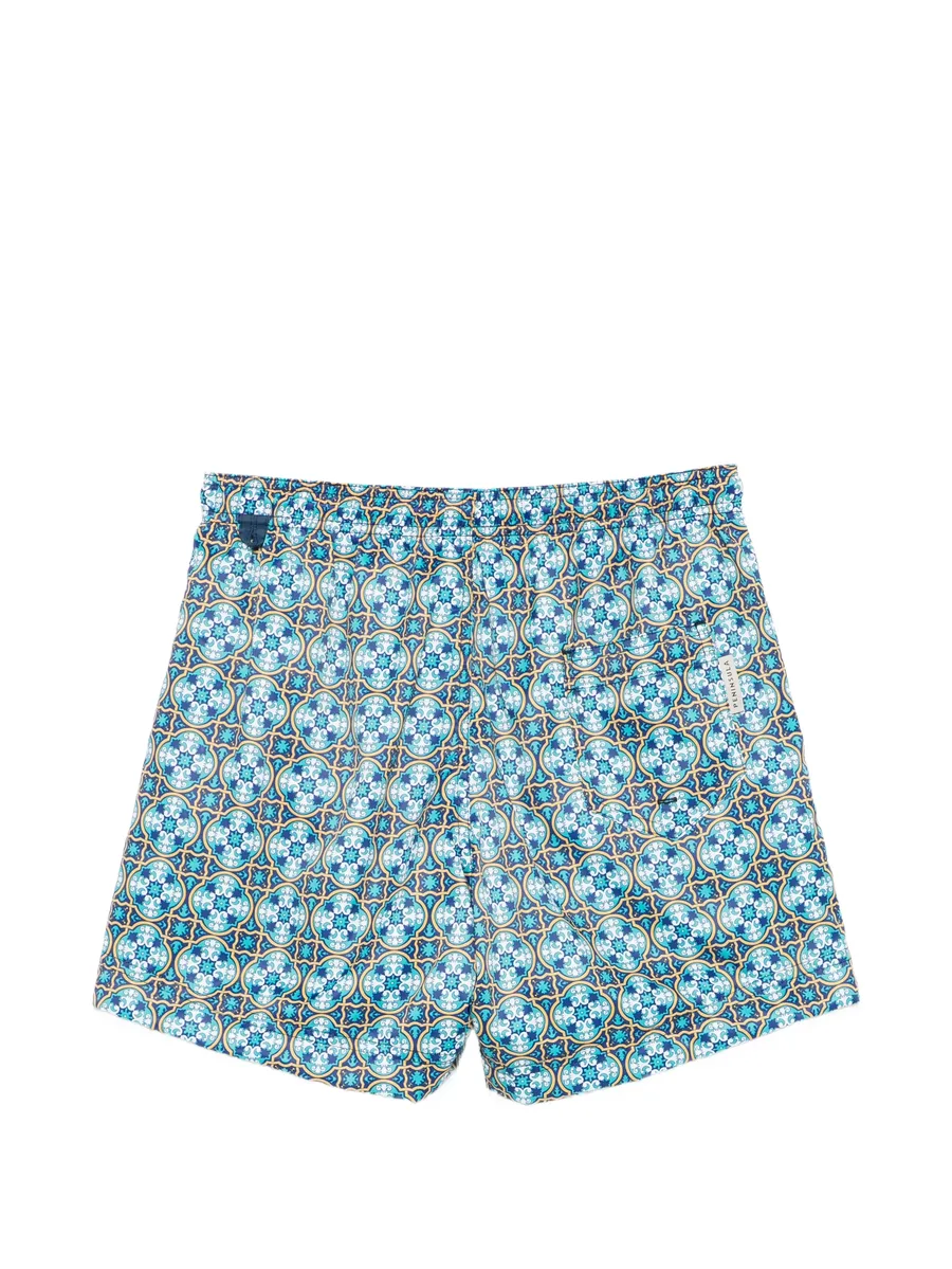 geometric-print swim shorts 3