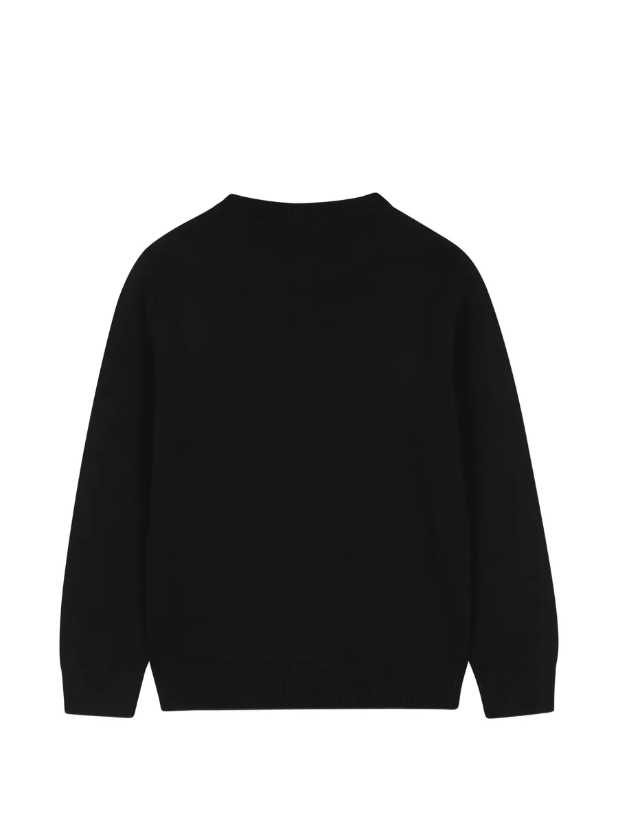 logo-embroidered sweater 2