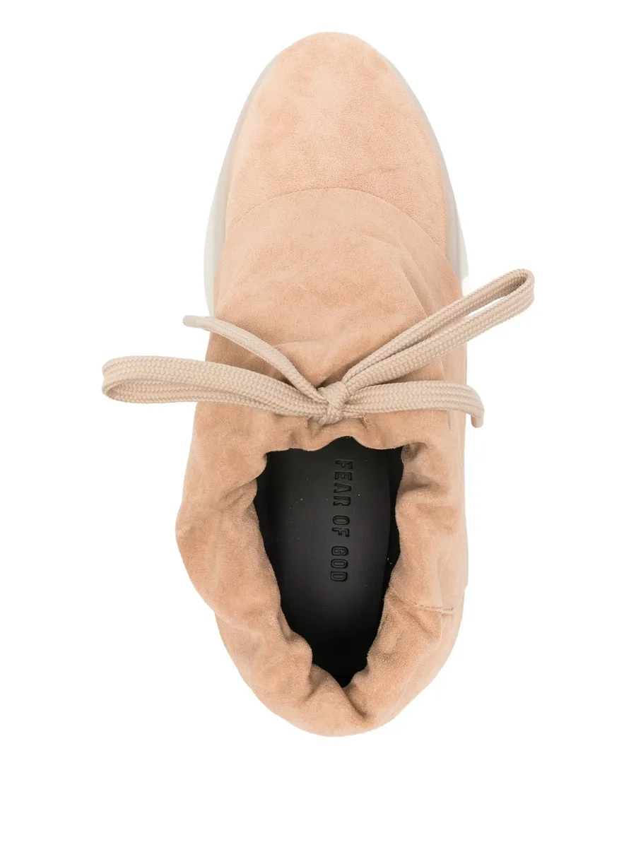 suede lace-detail sneakers 8