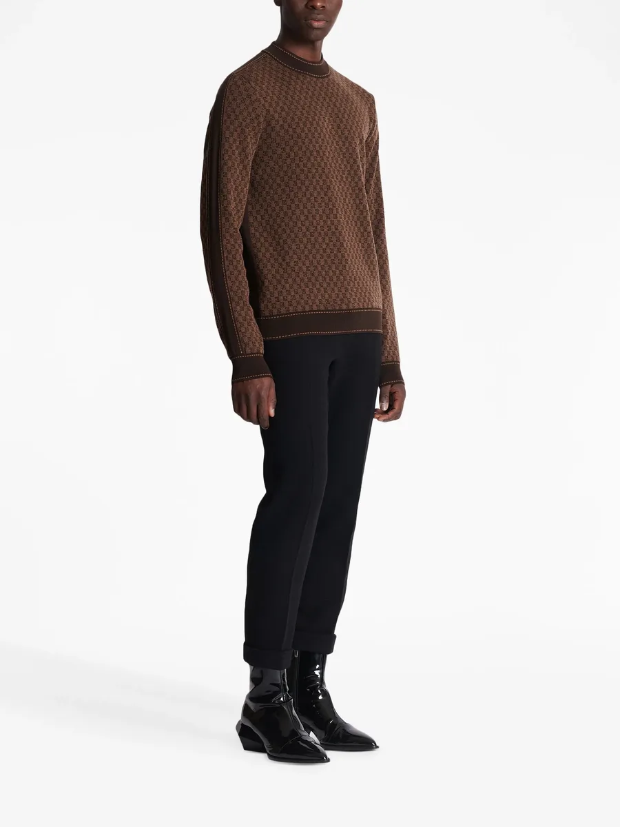 intarsia-knit long-sleeve jumper 5