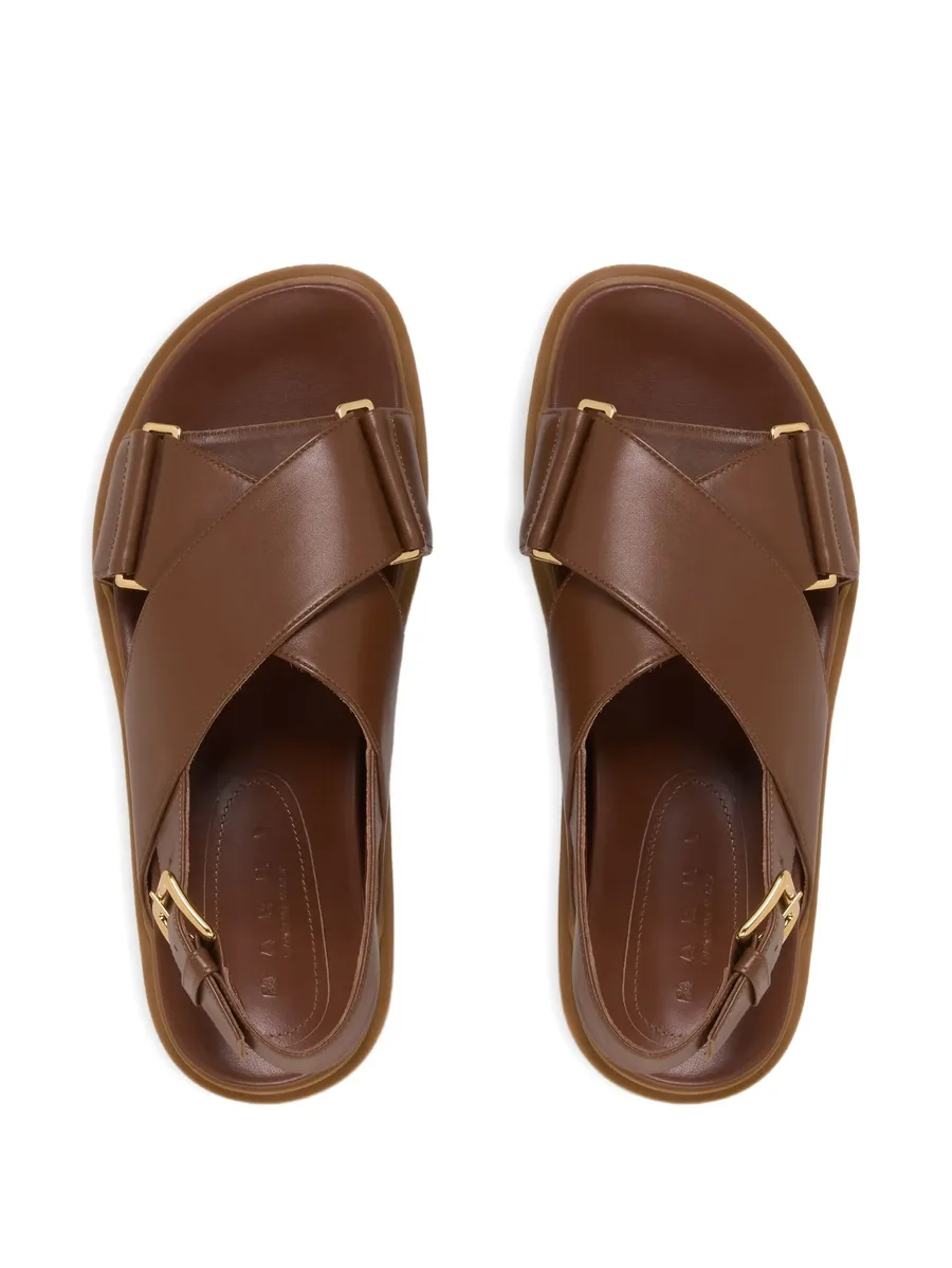 leather Fussbett sandals 8