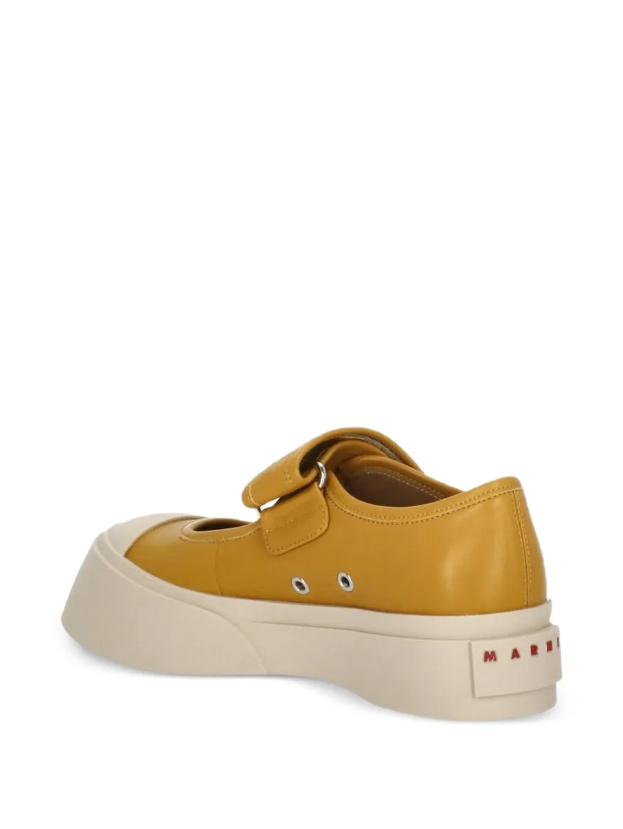 strap platform flat shoes 6