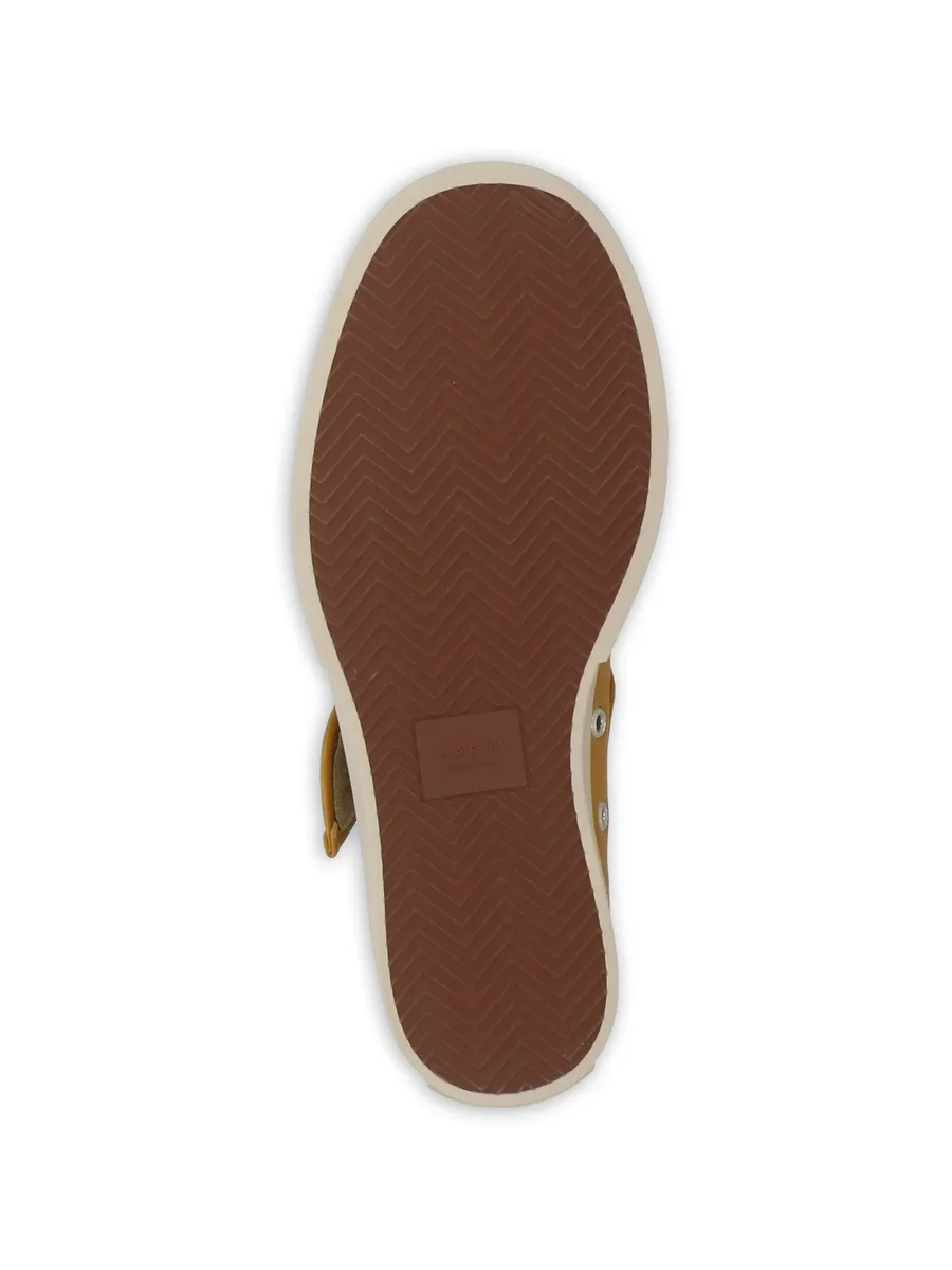 strap platform flat shoes 8