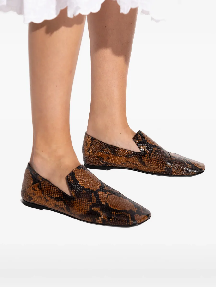 snakes-print loafers 10