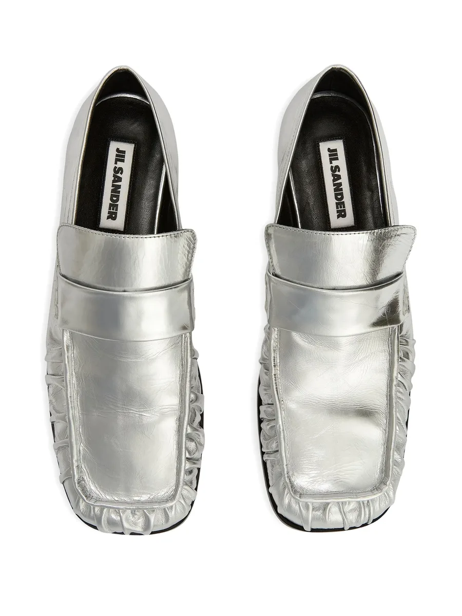 metallic loafers 8