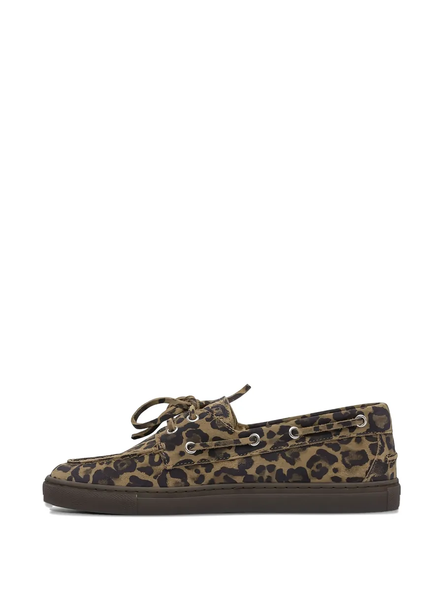 leopard-print loafers 7