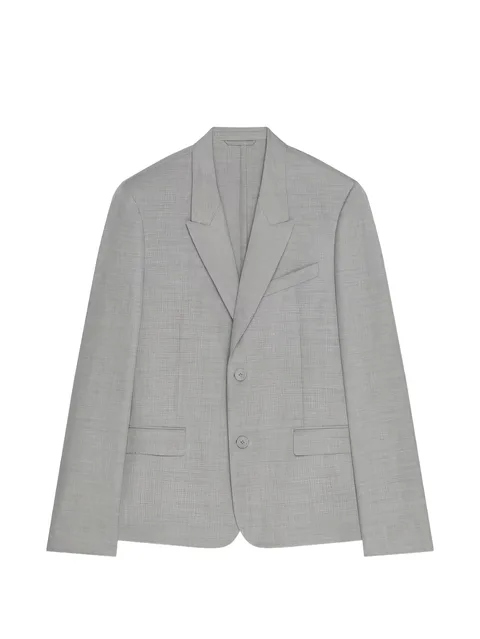 peak-lapel regular-fit jacket