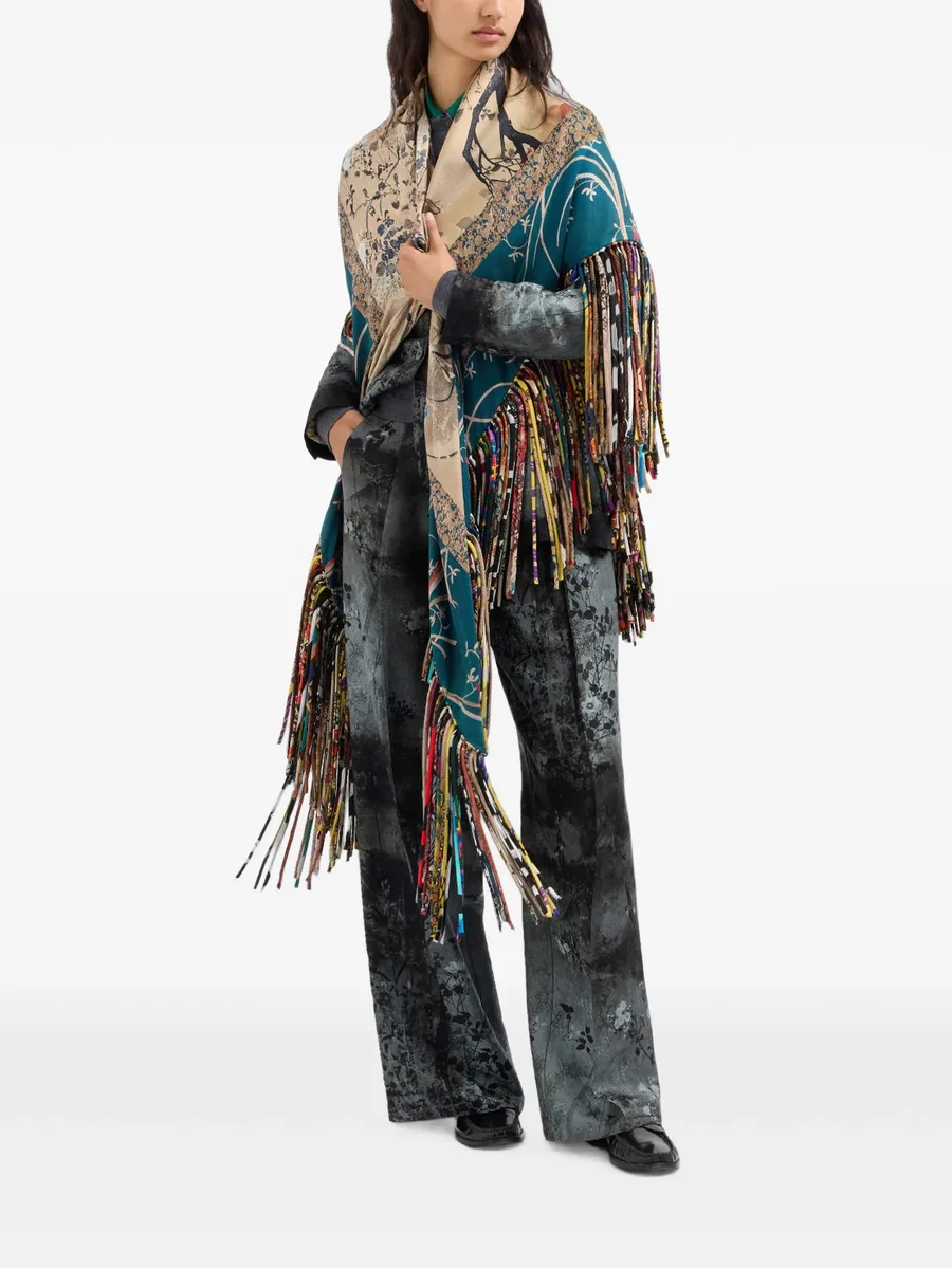 floral-print single-breasted blazer 3