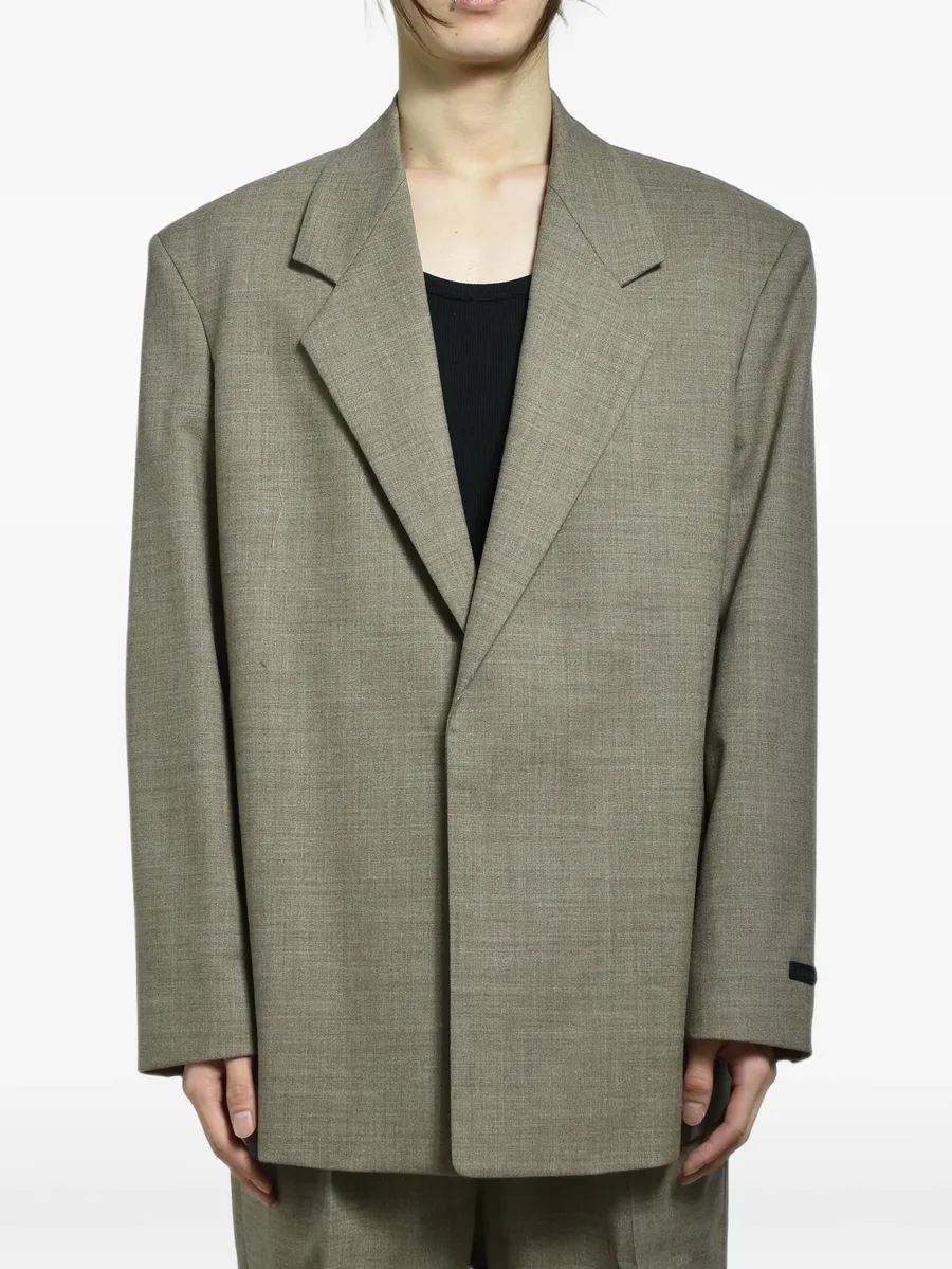 chevron virgin wool blazer 4