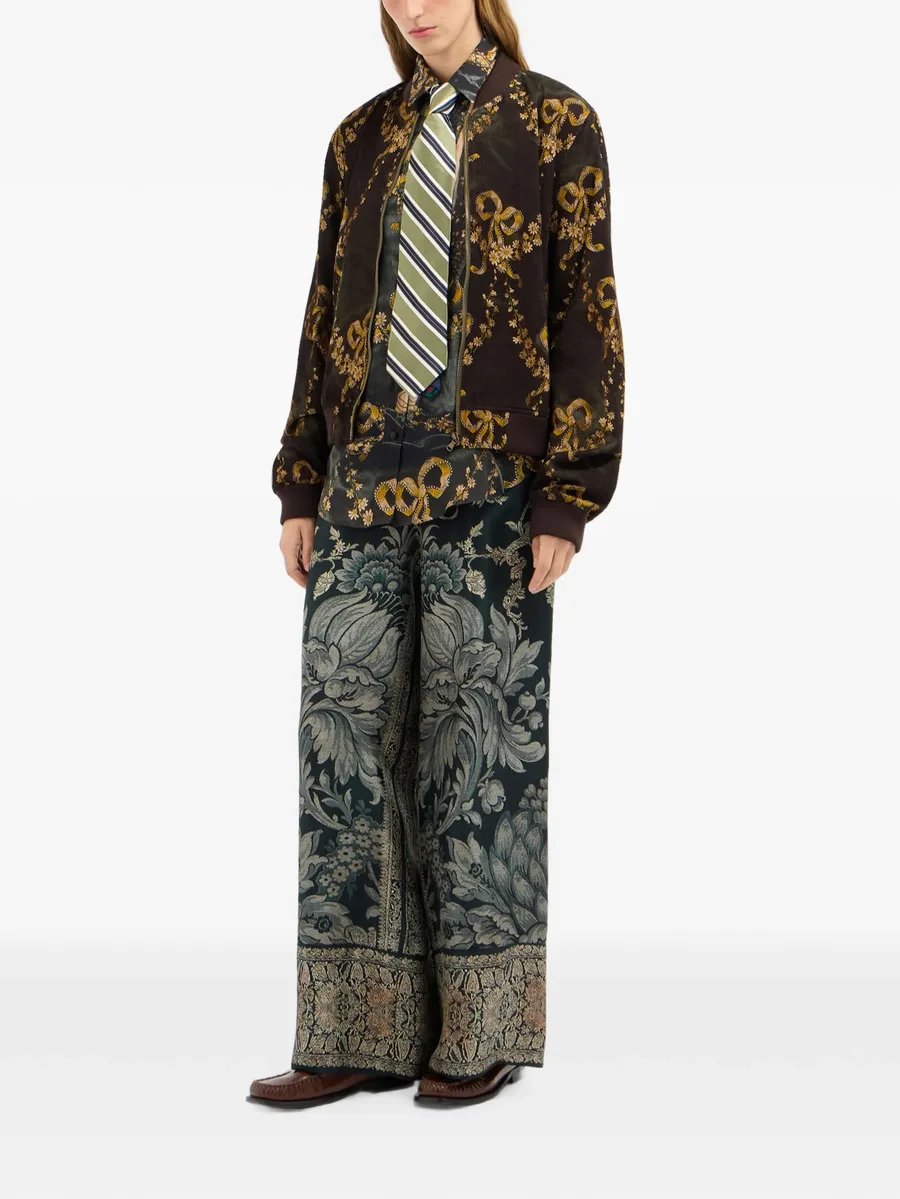 ALOE floral-print silk shirt 3