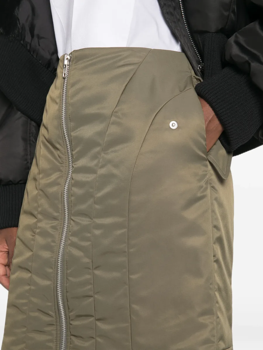 padded midi skirt 5