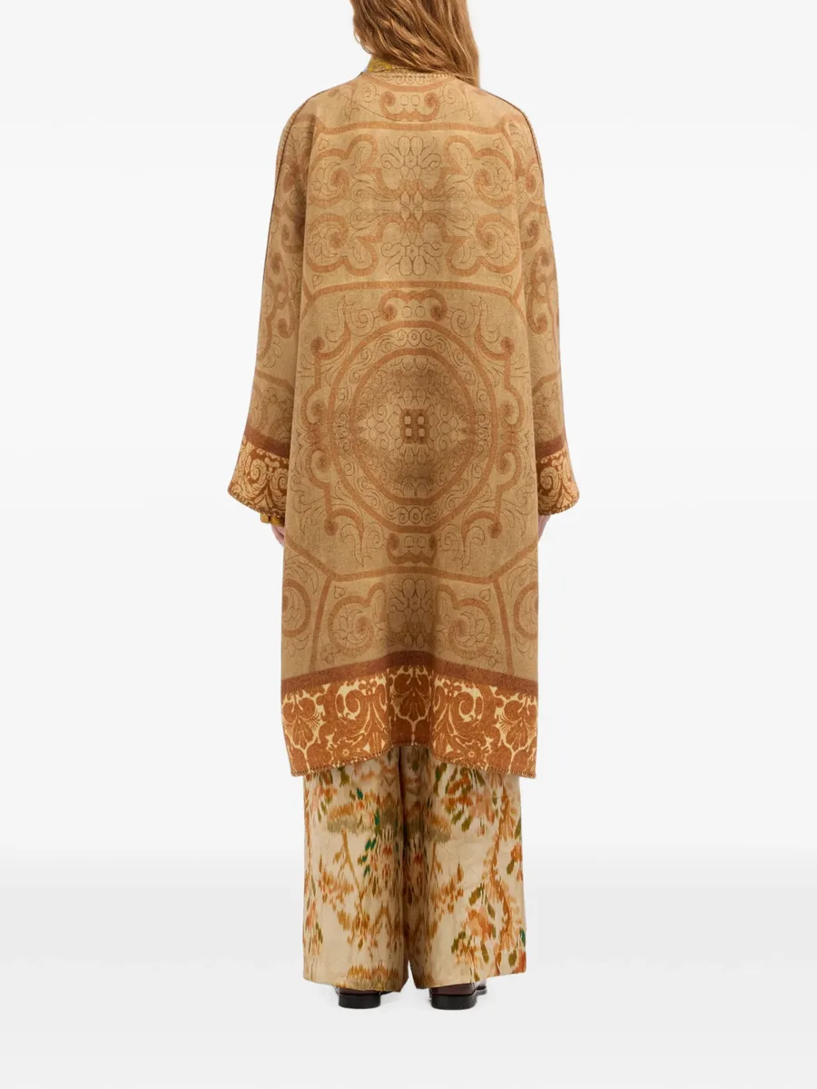 Pancake paisley-pattern kimono 3