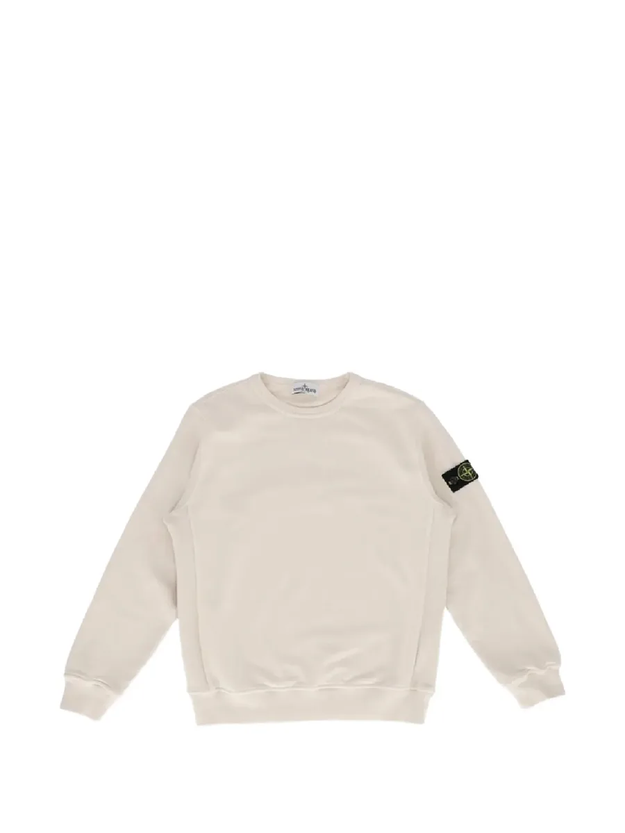 logo-patch sweatshirt 1