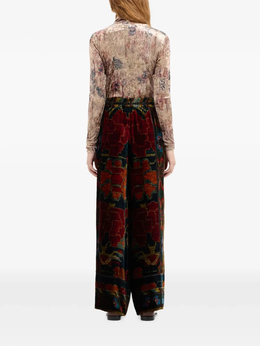 Kanada abstract-print palazzo pants 4