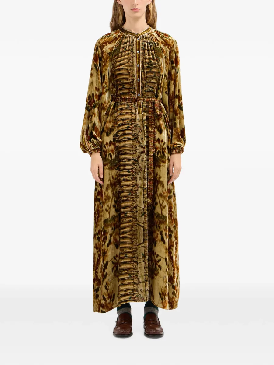 Kanada ruffled shirt dress 3