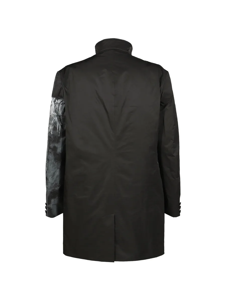 Smoking Gothic graphic-print button-up jacket 2