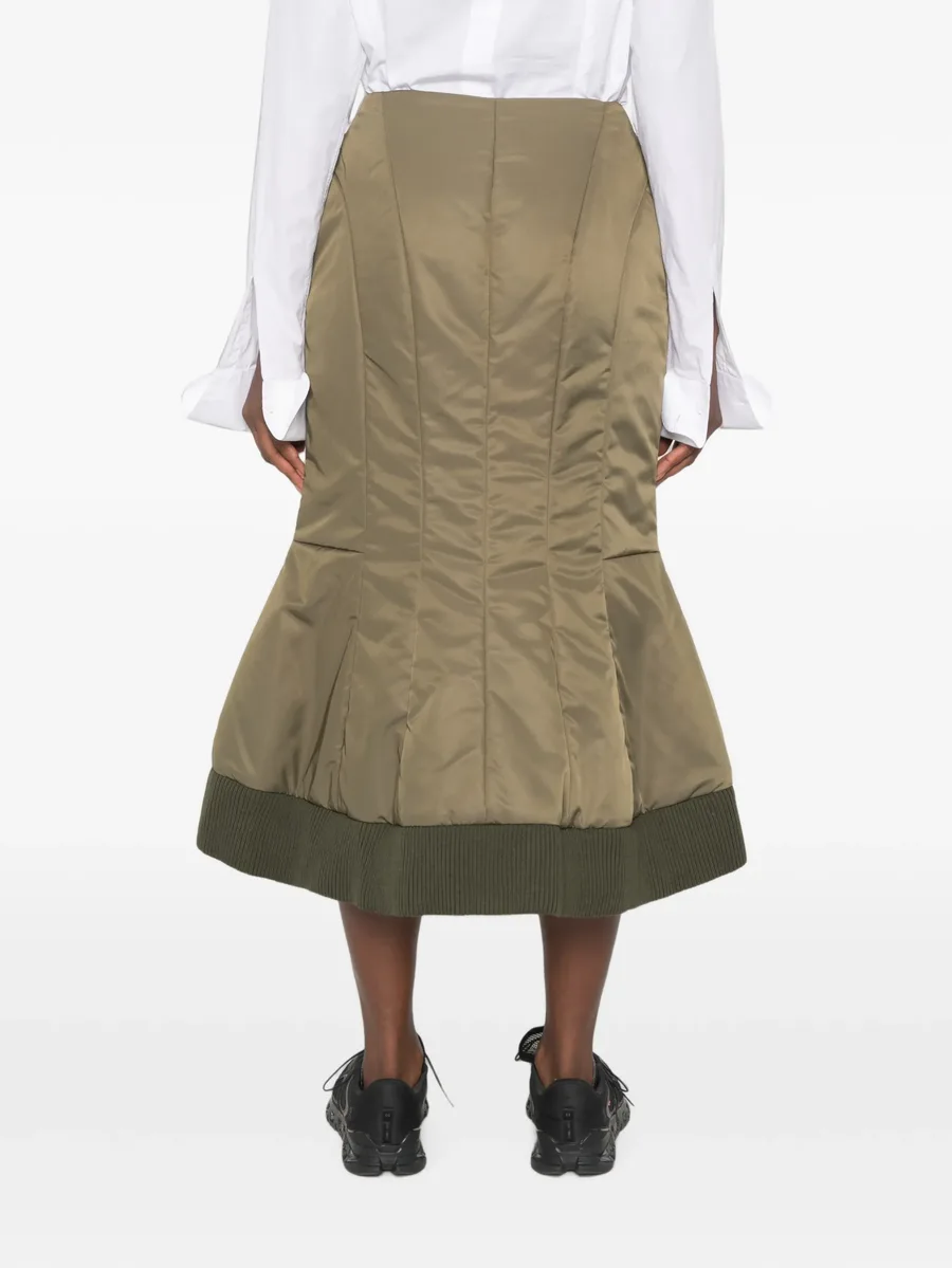 padded midi skirt 4