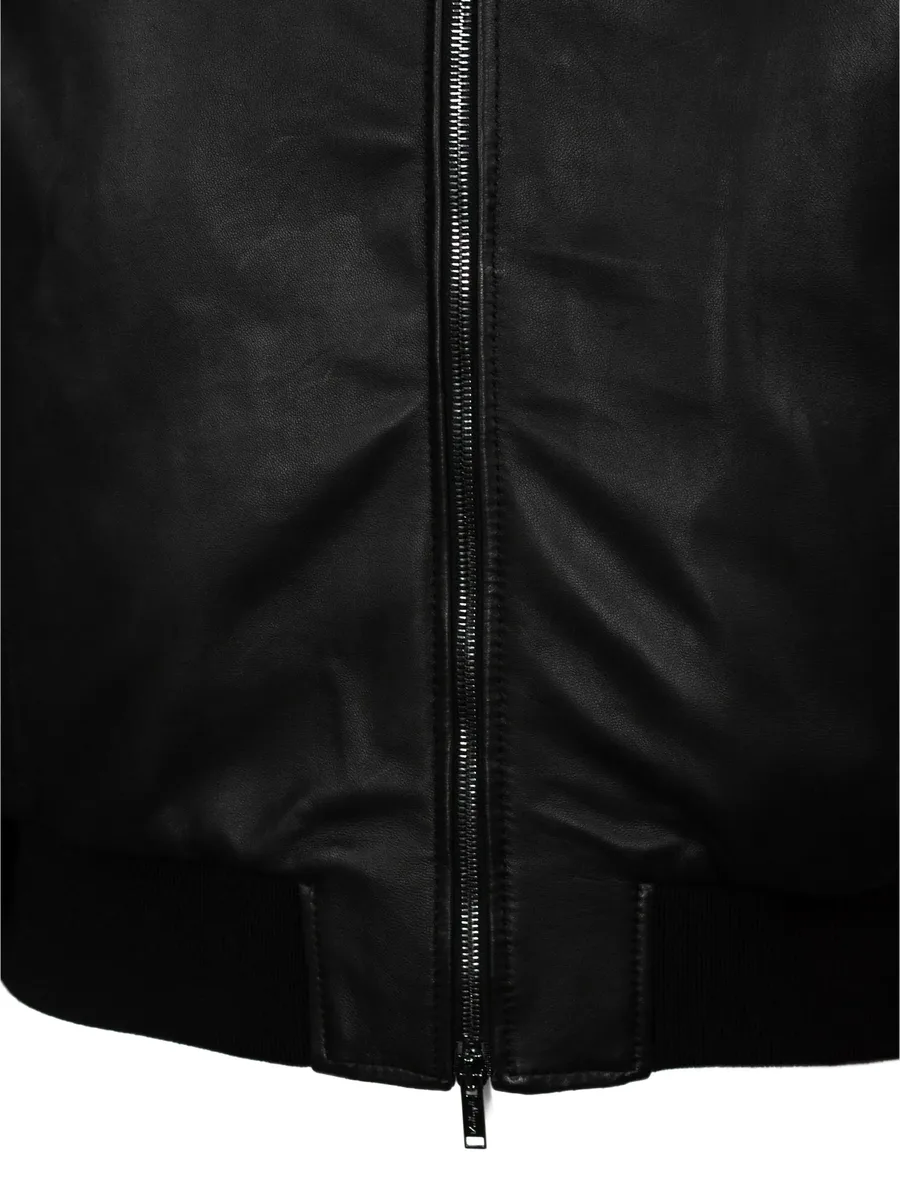Kant hooded leather jacket 4