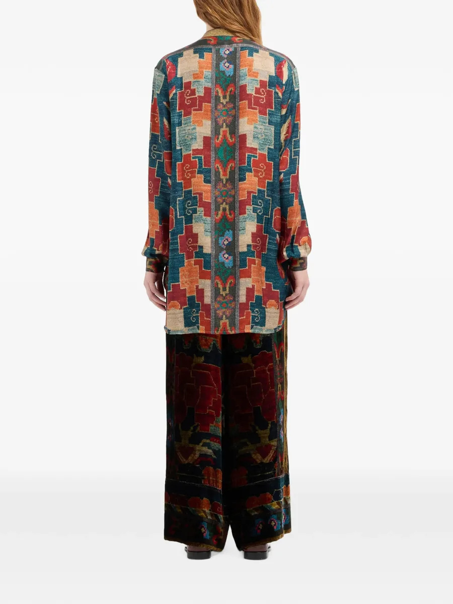 Aloe silk shirt 4