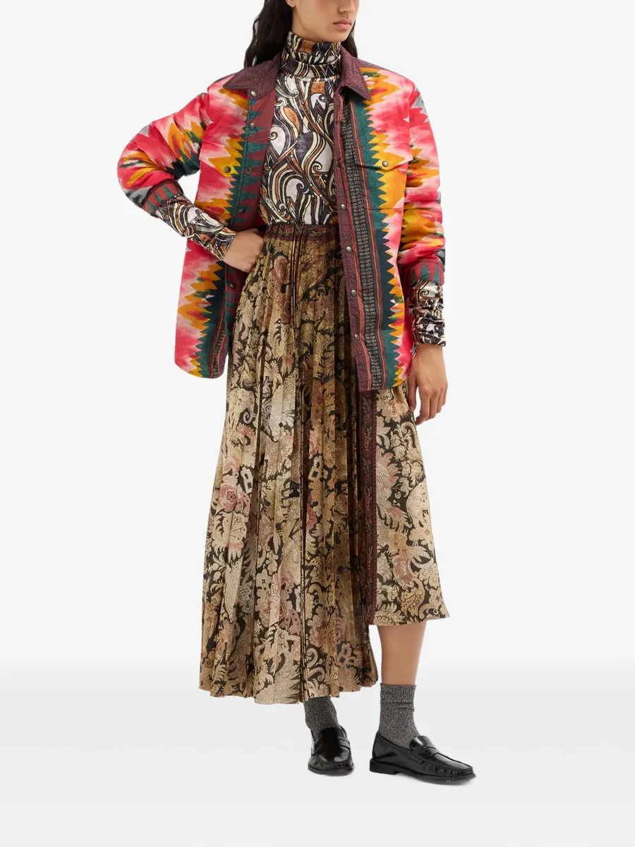 Integmosfre zigzag-pattern long-sleeve shirt 3