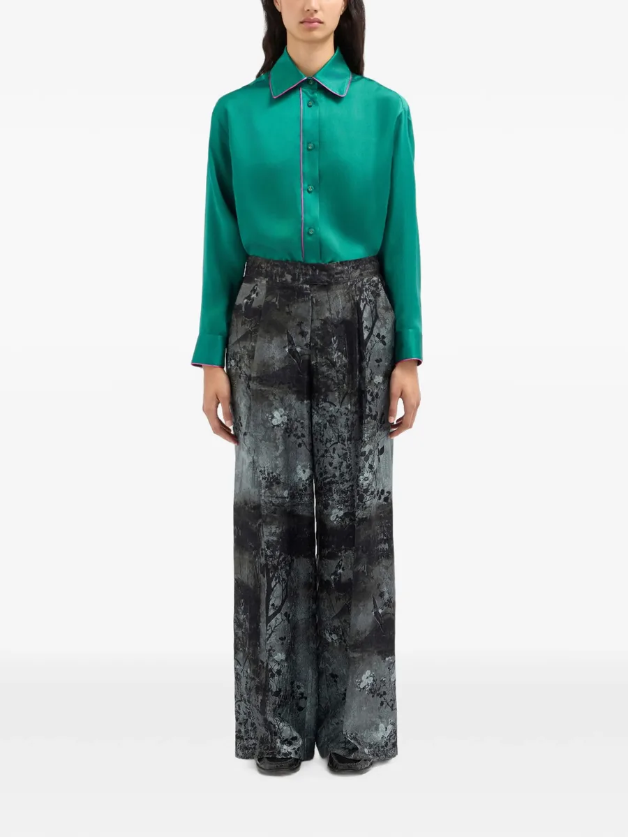 floral-print palazzo trousers 3