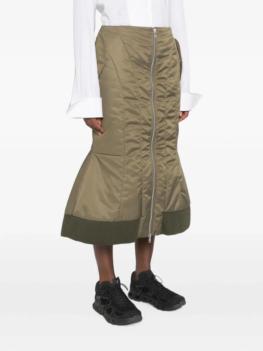 padded midi skirt 3