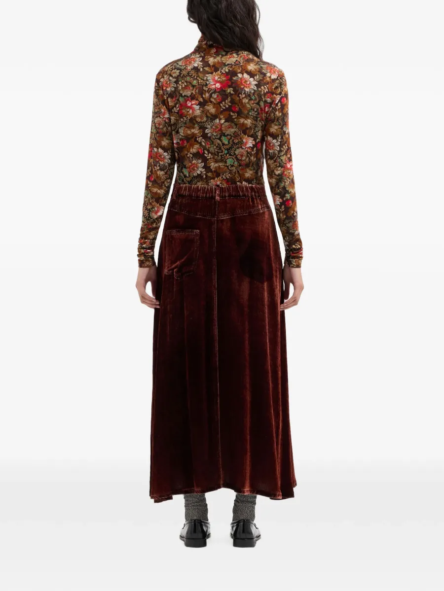 Kandox straight maxi skirt 4