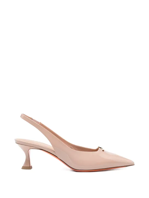 point-toe slingback pumps