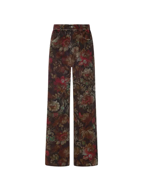 Gridox striaght-leg trousers