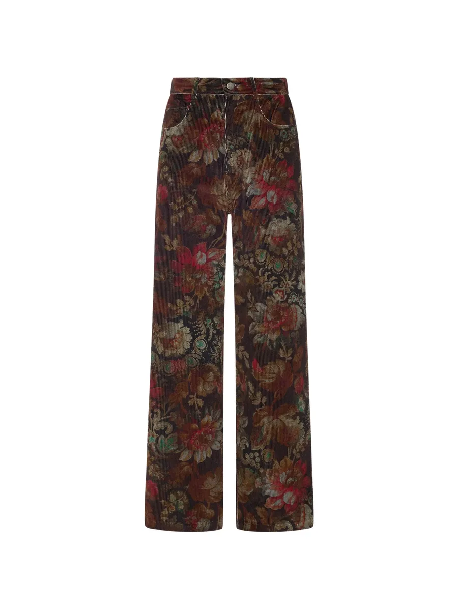 Gridox striaght-leg trousers 1