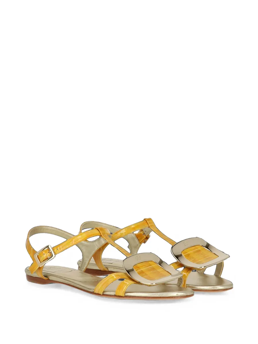 buckle-detail T-bar sandals 2