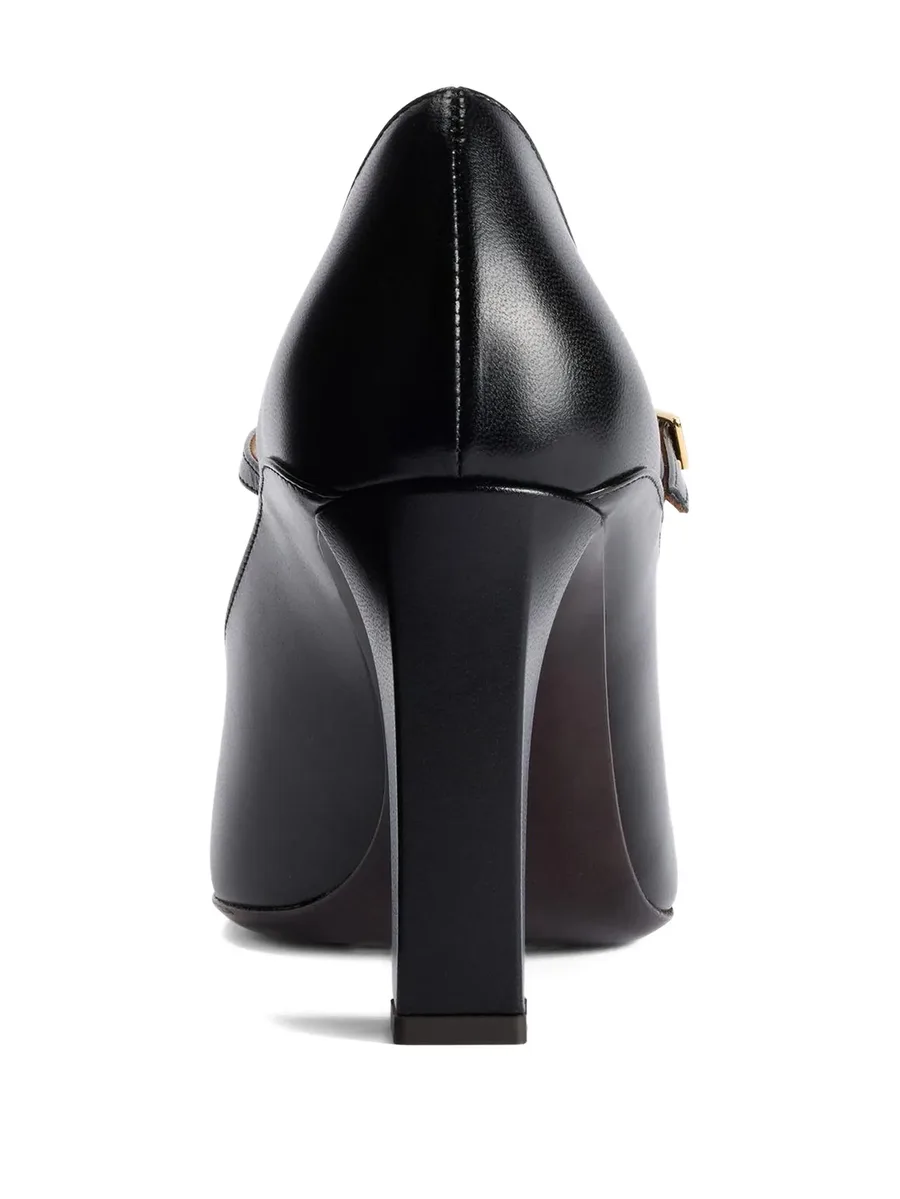 leather heeled pumps 4