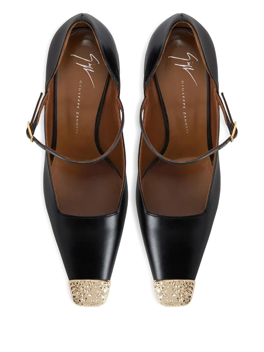 leather heeled pumps 6
