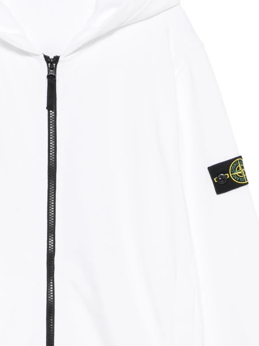 logo-patch cotton sweater 3