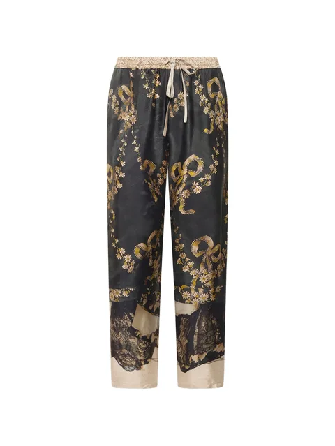 Aloe straight-leg trousers