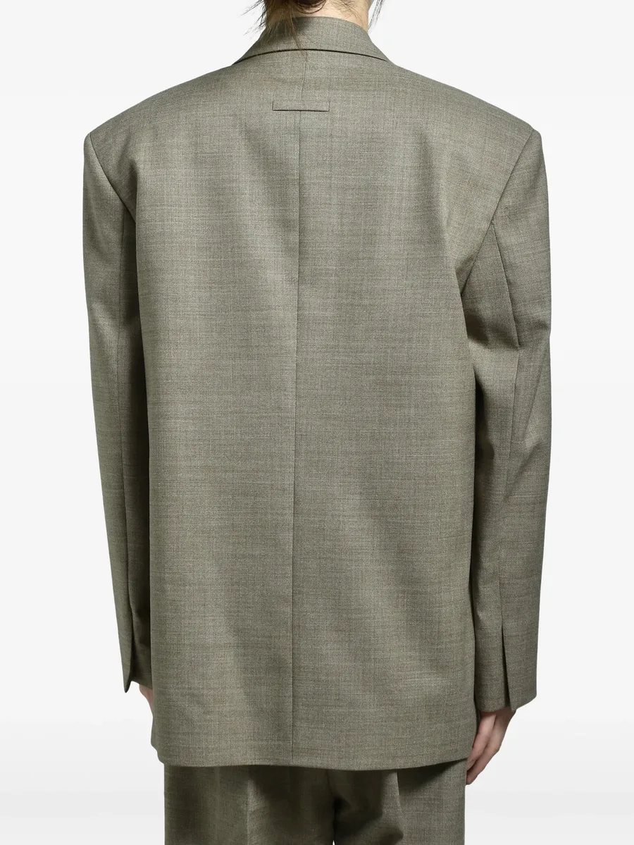 chevron virgin wool blazer 3