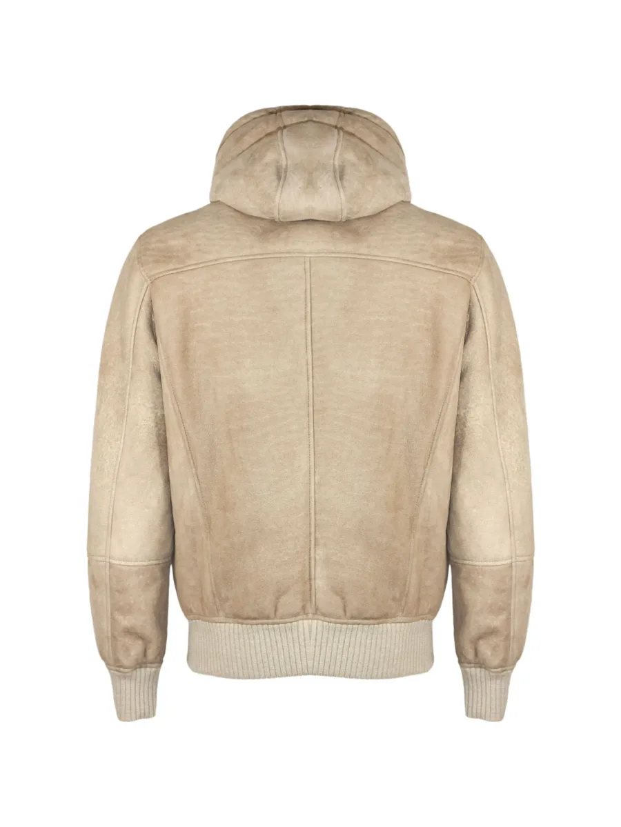 suede hooded jacket 2